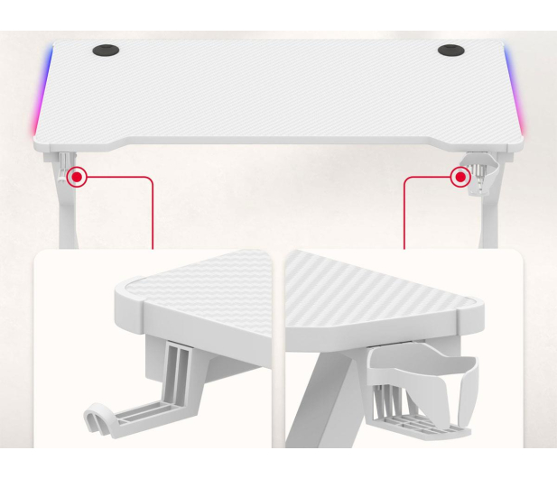 Huzaro Hero 2.3 RGB White - 1474949 - zdjęcie 11